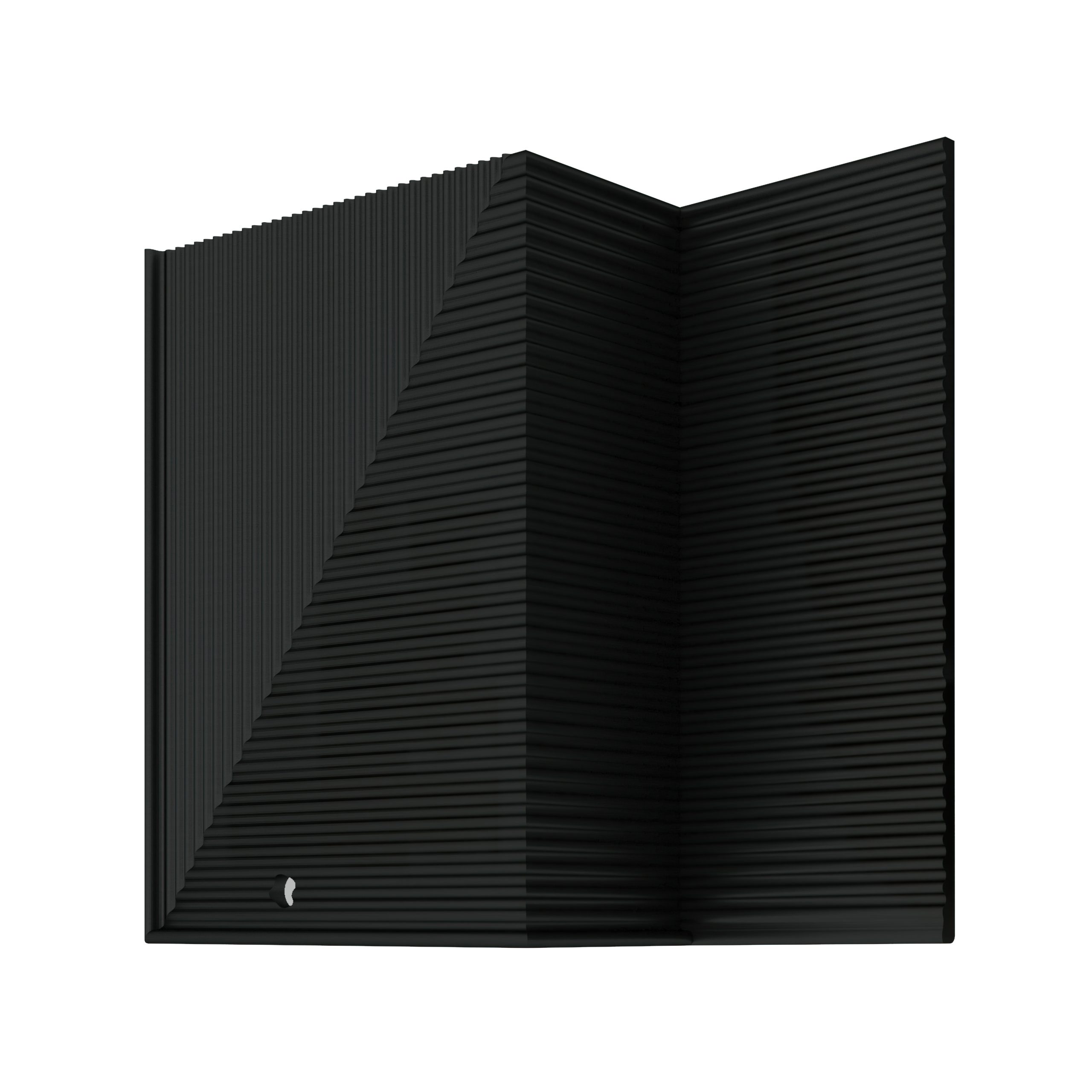 Заглушка для плинтуса Decaro левая Черный EC D005.2L